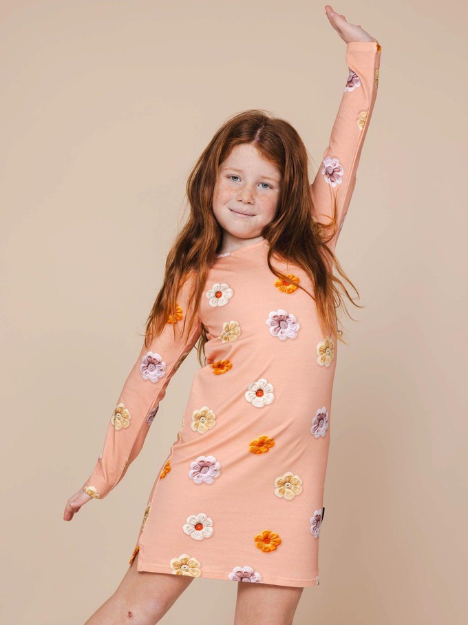 Flower Power Longsleeve Dress Kids from SNURK