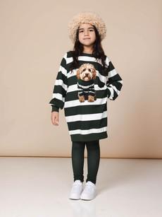 Dark Green Legging Kids via SNURK