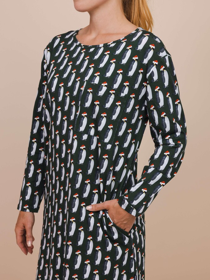 Penguin Xmas Longsleeve Dress Women from SNURK