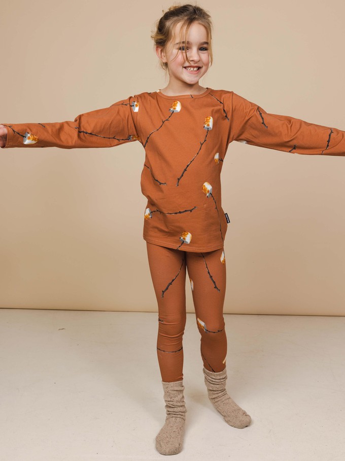 Marshmallow T-shirt long sleeve Kids from SNURK