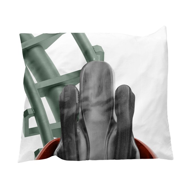 Rollercoaster pillow case 60 x 70 cm from SNURK