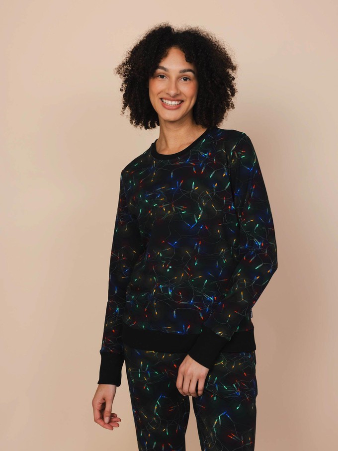 Xmas Lights Sweater Women from SNURK