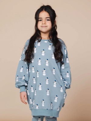 Mr.Snowman Sweater Dress Kids from SNURK