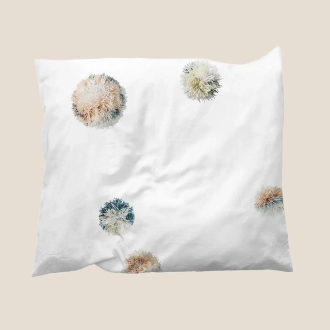 Pom Pom pillowcase from SNURK