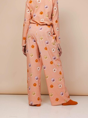 Flower Power Longsleeve T-shirt and Wide Pants set Women from SNURK