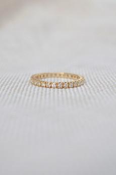 Laps Around The Sun Ring - Gold 14k & Diamonds via Solitude the Label