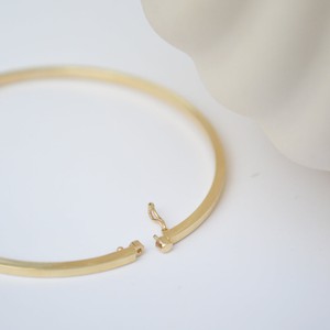 Square Bangle - 14k gold from Solitude the Label