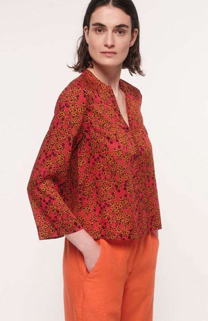 Blouse print flower field from Sophie Stone