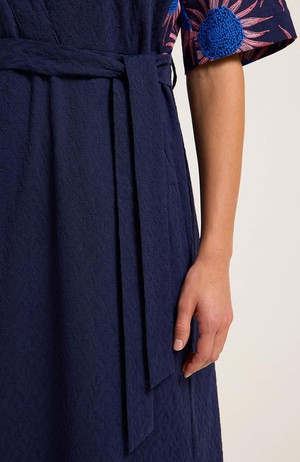 Midi dress blue flower from Sophie Stone