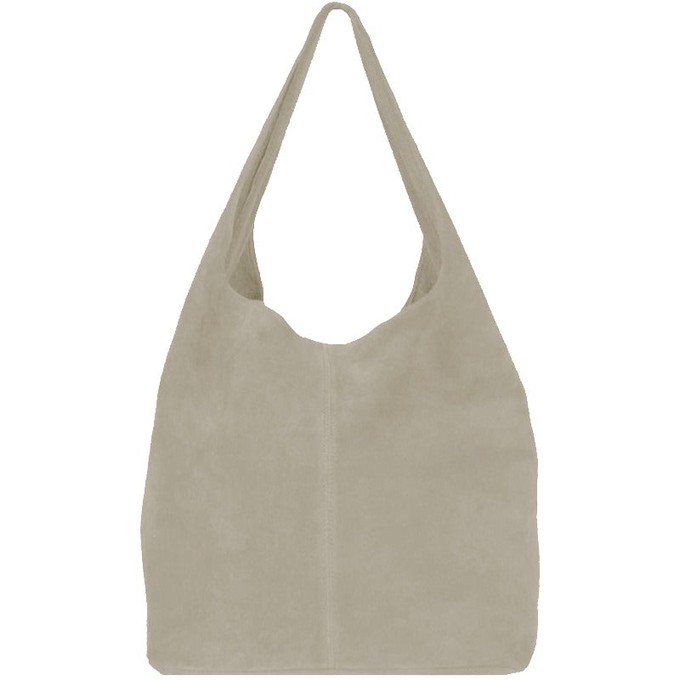 Stone Soft Suede Leather Hobo Bag from Sostter