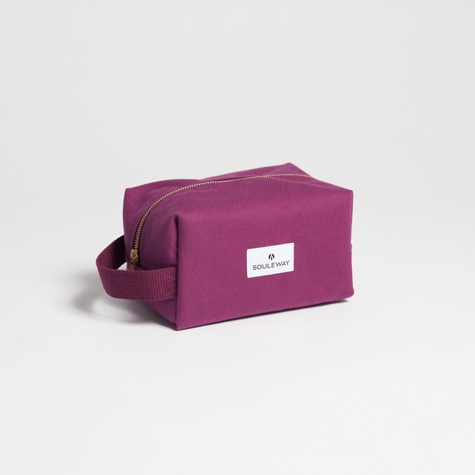 Classic Washbag S - Bordeaux Red from Souleway