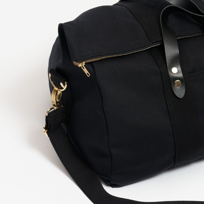 Foldtop Weekender - Night Black from Souleway