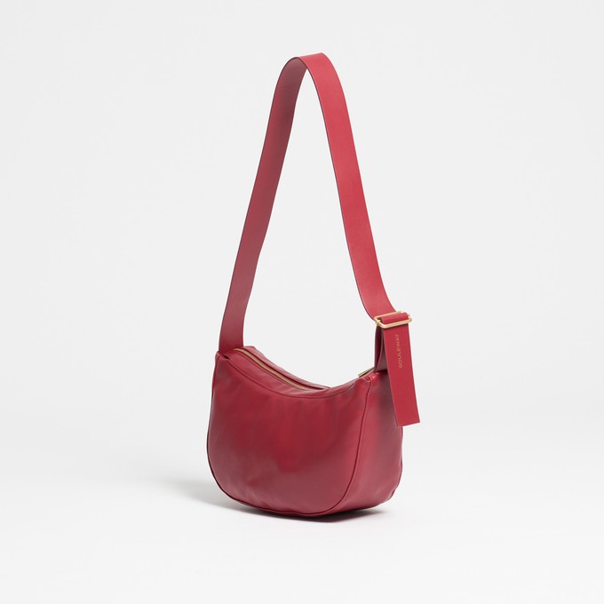 Half Moon Bag S - Cherry Red from Souleway