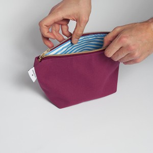 Cosmetic Bag - Bordeaux Red from Souleway