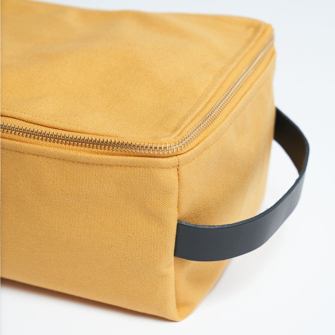 Classic Washbag L - Mustard Yellow from Souleway