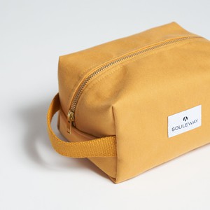 Classic Washbag S - Mustard Yellow from Souleway