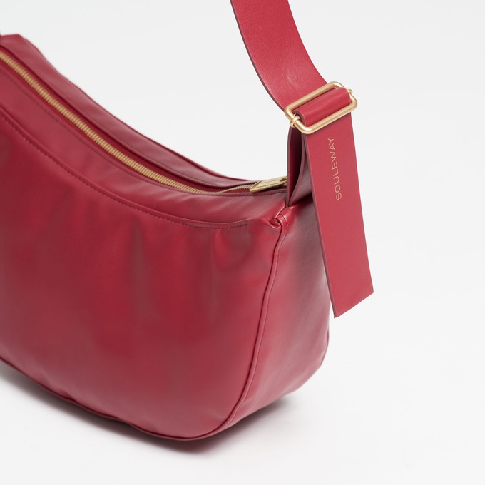 Half Moon Bag S - Cherry Red from Souleway