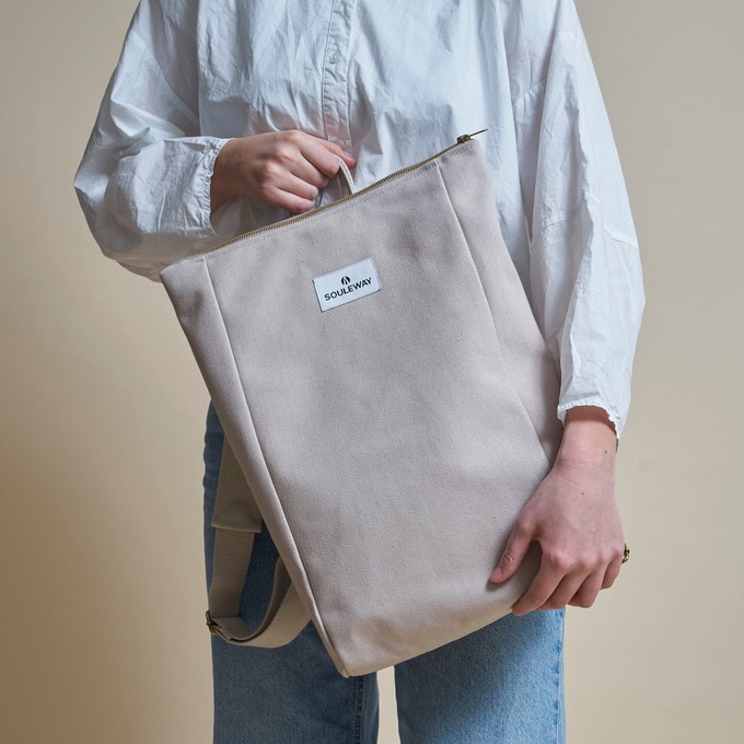 Simple Backpack L - Desert Sand from Souleway