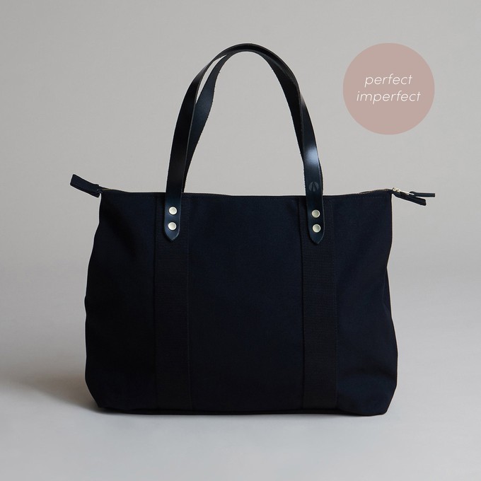 Daily Tote (imperfect) - Night Black from Souleway