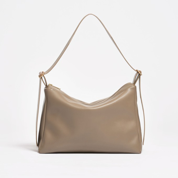 Slouchy Shoulder Bag - Mocha Brown from Souleway