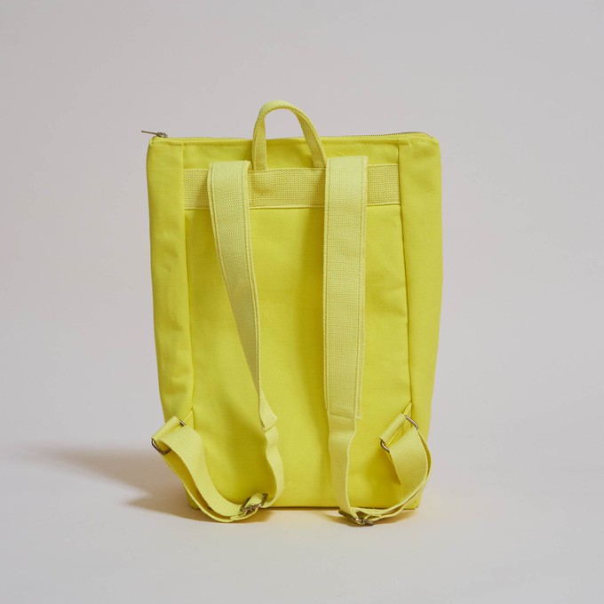 Simple Backpack L - Bright Lemon from Souleway