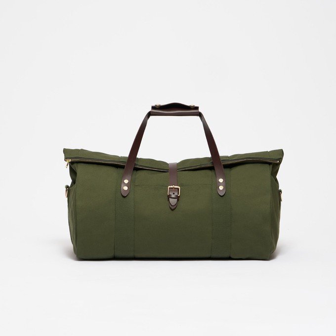 Foldtop Weekender - Dark Olive from Souleway