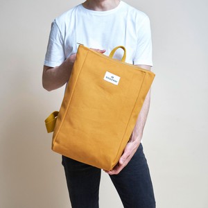 Simple Backpack L - Mustard Yellow from Souleway