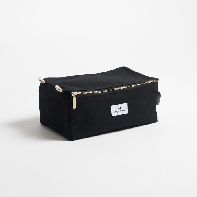 Classic Washbag L - Night Black from Souleway