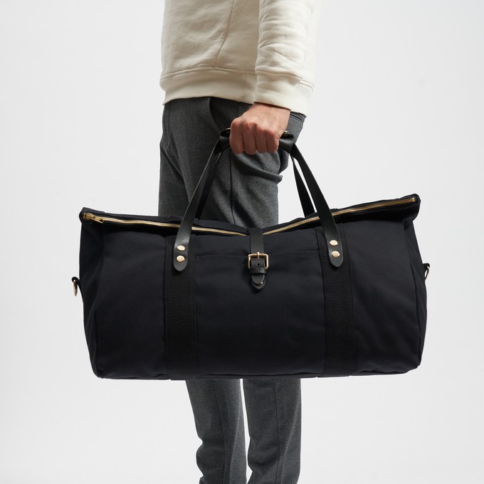 Foldtop Weekender - Night Black from Souleway