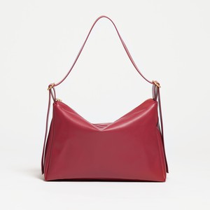 Slouchy Shoulder Bag - Cherry Red from Souleway