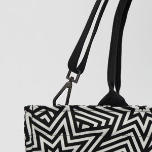 SbS Tote Bag L Set - Star Explosion Black & White from Souleway