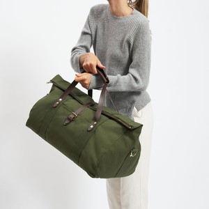 Foldtop Weekender - Dark Olive from Souleway