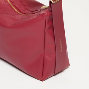 Slouchy Shoulder Bag - Cherry Red from Souleway