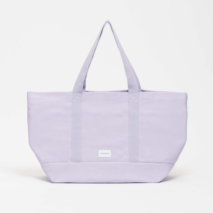 Beach Bag - Soft Lavender from Souleway