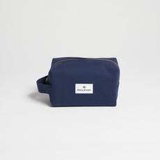 Classic Washbag S - Navy Blue via Souleway