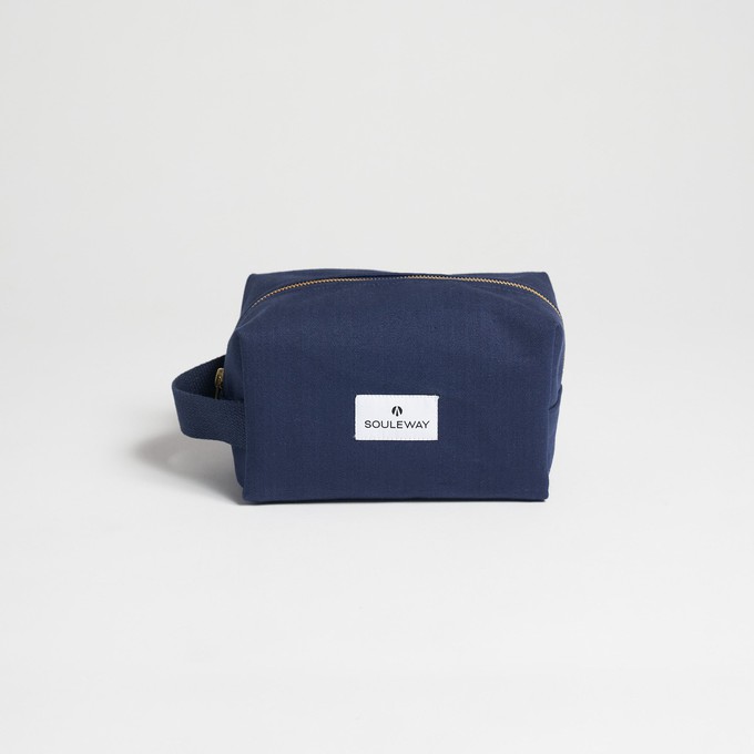 Classic Washbag S - Navy Blue from Souleway