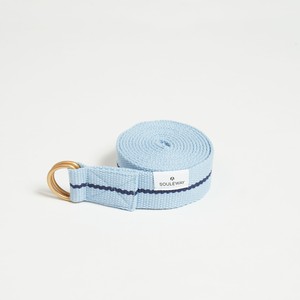 Yoga Strap - Blue/Navy from Souleway