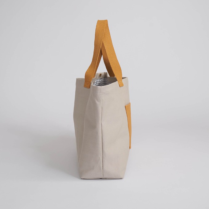 Shopper - Sand/Mustard from Souleway