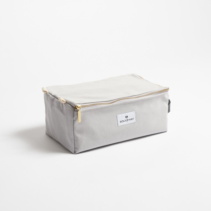 Classic Washbag L - Dust Grey from Souleway