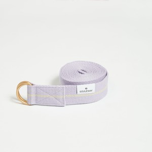 Yoga Strap - Lavender/Sand from Souleway