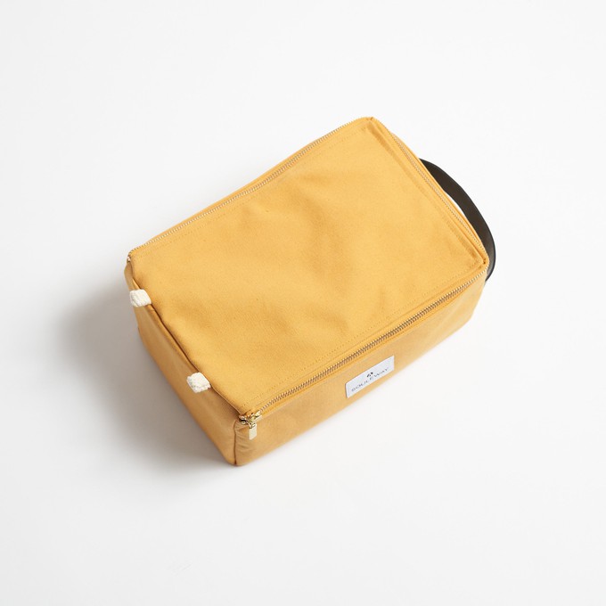 Classic Washbag L - Mustard Yellow from Souleway