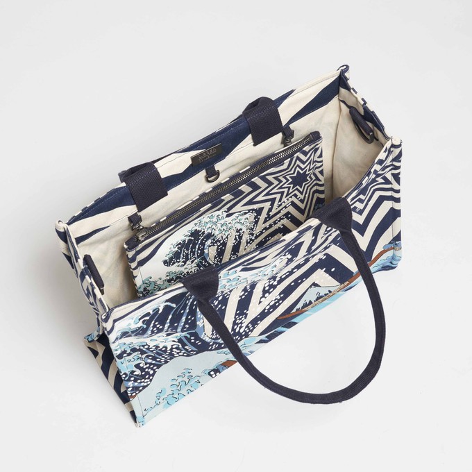 SbS Tote Bag L Set - The Wave from Souleway