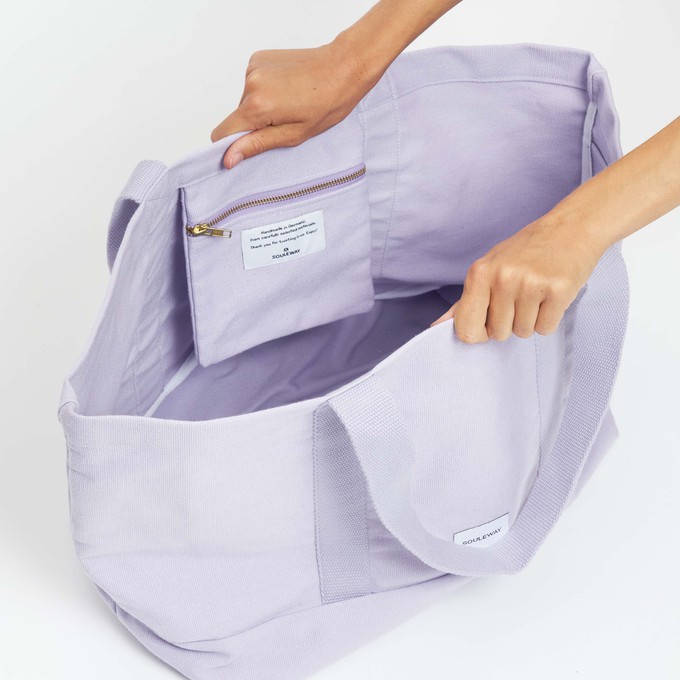 Beach Bag - Soft Lavender from Souleway