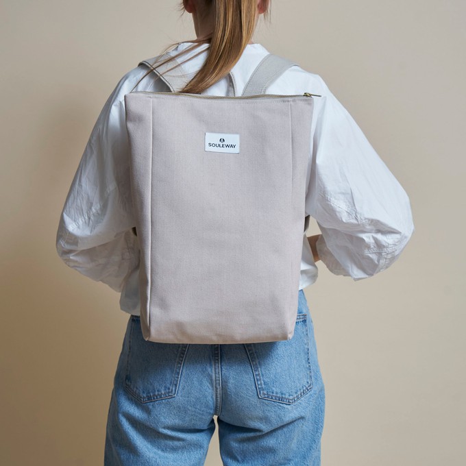 Simple Backpack L - Desert Sand from Souleway