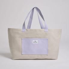 Shopper - Sand/Lavender via Souleway