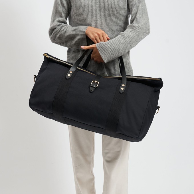 Foldtop Weekender - Night Black from Souleway