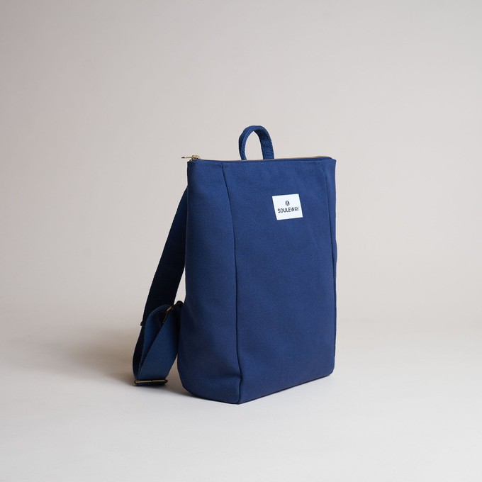 Simple Backpack S - Navy Blue from Souleway