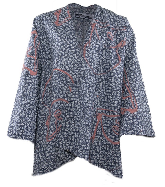 Kimono Flower Print from Stephastique