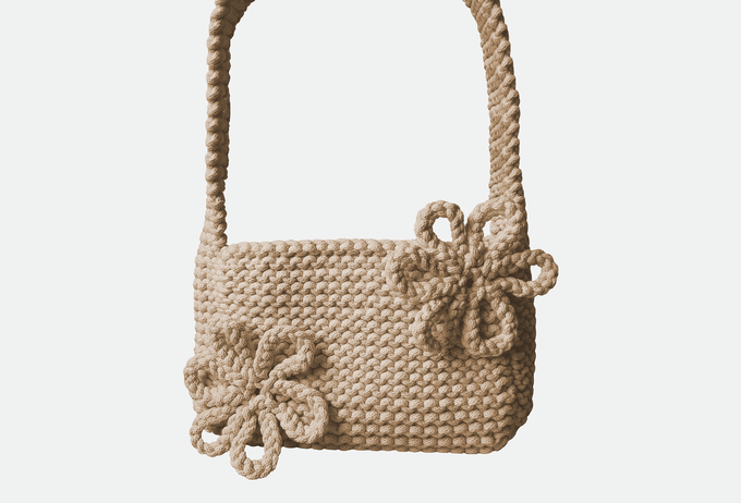 Chunky flower bag - crossbody from Studio Selles