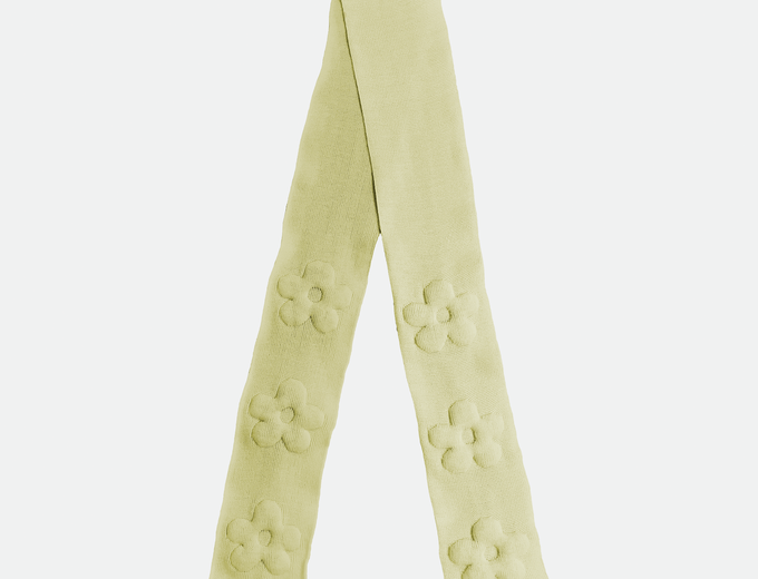 Puffed flower scarf from Studio Selles